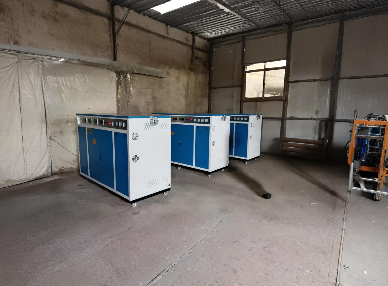 3台 360kw电加热用于甘肃农业种子烘干